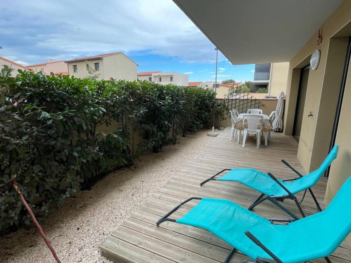 Appartement 3 Pieces Avec Terrasse Et Jardin, Proche Plage Et Commerces, 2 Parkings, Argeles-Sur-Mer - Fr-1-225-773 Luaran gambar