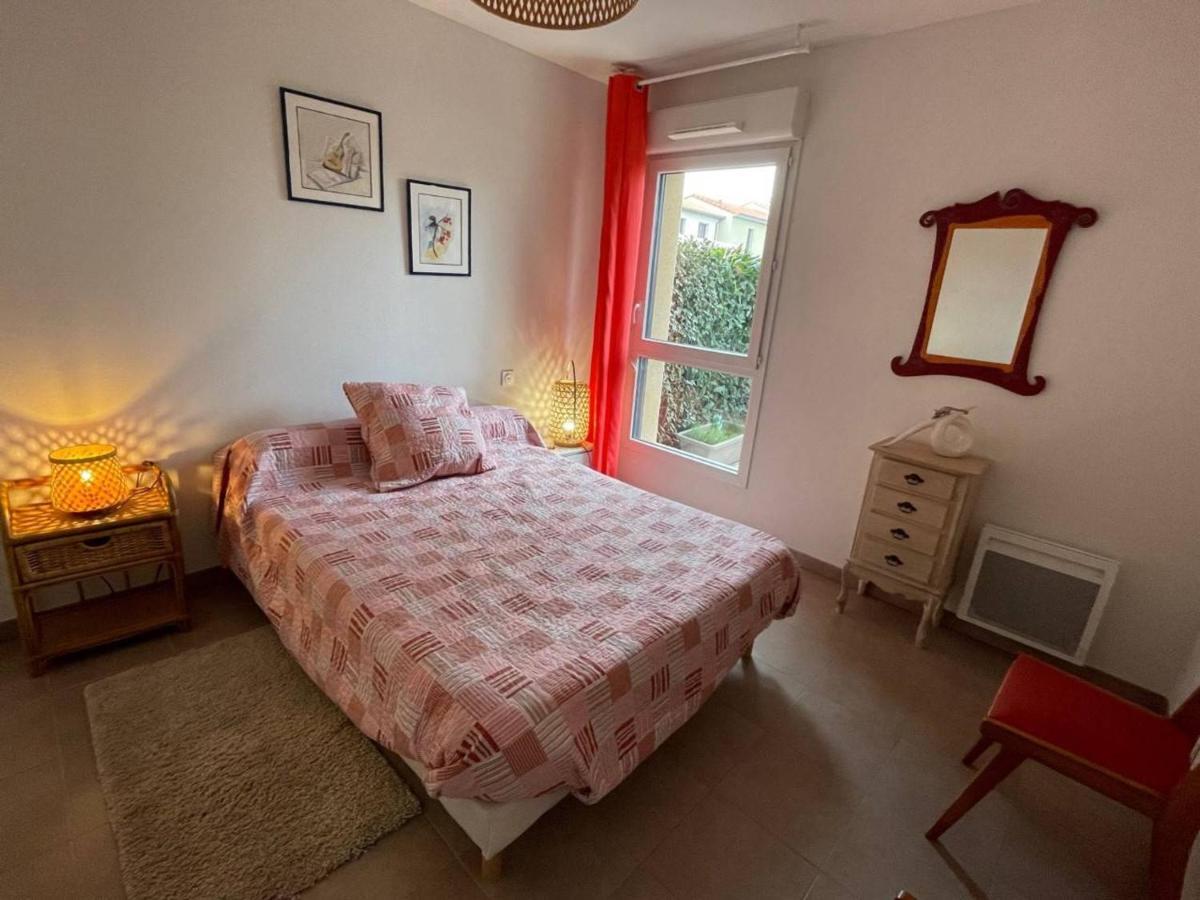 Appartement 3 Pieces Avec Terrasse Et Jardin, Proche Plage Et Commerces, 2 Parkings, Argeles-Sur-Mer - Fr-1-225-773 Luaran gambar